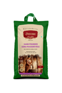 Hand-Pounded Sona Masoori Rice