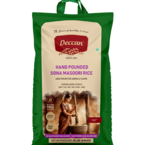 Hand-Pounded Sona Masoori Rice